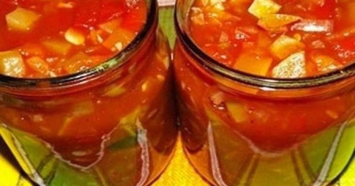 Кабачки на зиму з томатною пастою: рецепт смачної заготовки на зиму