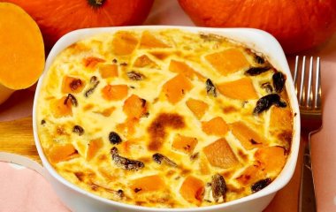 Солнечное блюдо: рецепт творожно-тыквенной запеканки