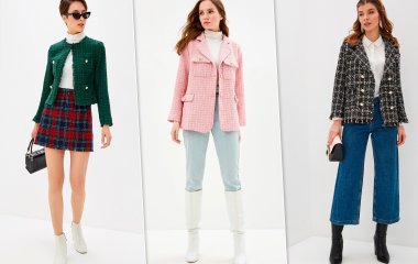 Твидовый жакет — вещь, которая заменит джинсовую куртку этой осенью