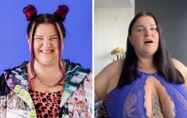 Alyona Alyona в эротическом кружевном бодисьюте станцевала на камеру