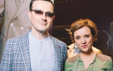 Ксения Алферова в полупрозрачном платье блистала на красной дорожке с Егором Бероевым