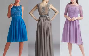 Модные шифоновые платья весна-лето 2020, фото