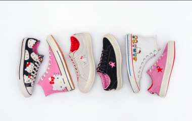 Коллекция кедов Hello Kitty x Converse, фото