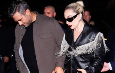 Стильную Леди Гагу заметили на свидании с бойфрендом (ФОТО)