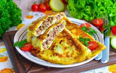 Оригинальный рецепт чебуреков: готовим полезную закуску из кабачков