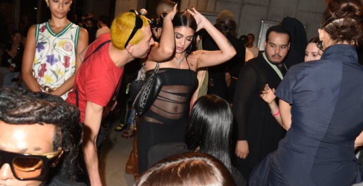 Дочь Мадонны появилась в полупрозрачном черном платье (фото)