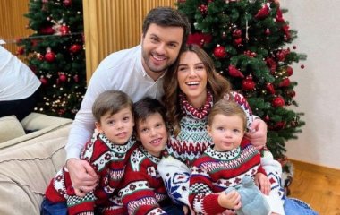 Семья Григория Решетника украсила новогоднюю елку и поделилась сказочной атмосферой