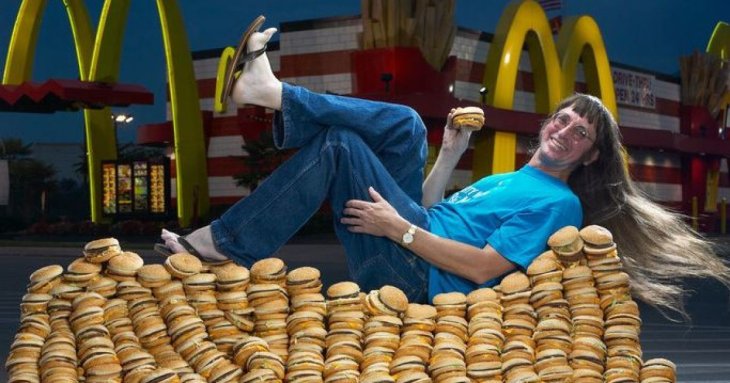 71-річний чоловік з'їв 35 000 Біг Маків – фото, подробиці