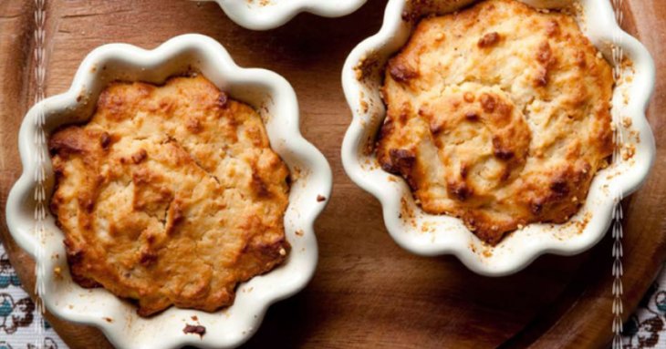 Миндально-лимонные кексы