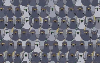 Перевірте себе: лише 1% людей може знайти на картинці кота за 7 секунд