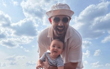 Андрей Бедняков показал подросшего сына (фото)