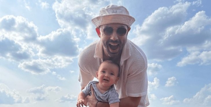 Андрей Бедняков показал подросшего сына (фото)