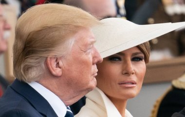 Мелания Трамп очаровала своим видом в элегантном платье