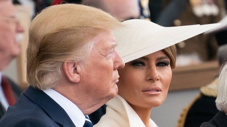 Мелания Трамп очаровала своим видом в элегантном платье