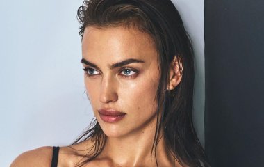 Ирина Шейк на афтепати показа Versace в Милане
