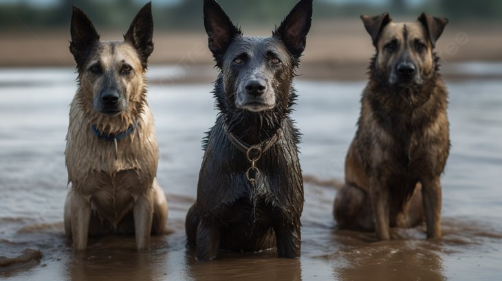 Настоящая банда: три собаки нашли оригинальный способ добраться до еды (ФОТО)