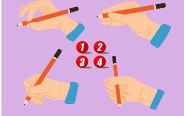 Тест на визначення рис особистості: як ви звичайно тримаєте олівець, визначить ваш характер