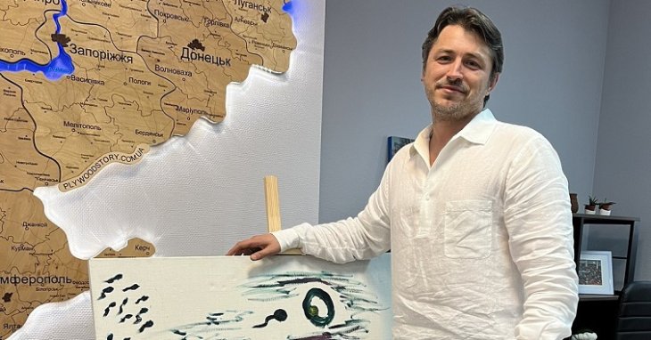 Сергей Притула продал собственную картину с 25-летней историей