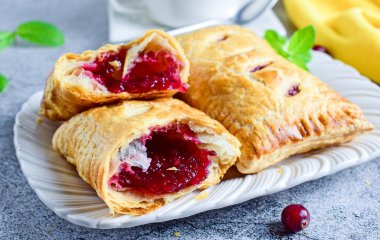 Съедаются за один присест: пирожки с малиновым вареньем как в детстве