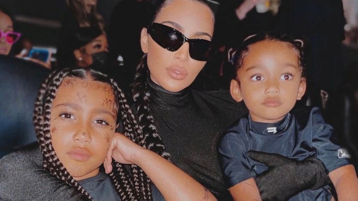 Дочь Ким Кардашьян стала настоящей копией своей тети Кортни