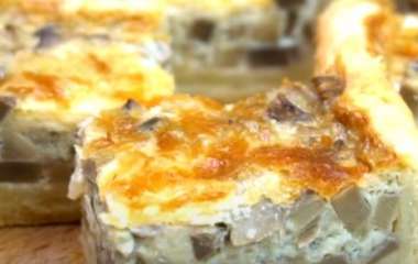 Пирог с мясом и грибами: рецепт нежного и сочного блюда