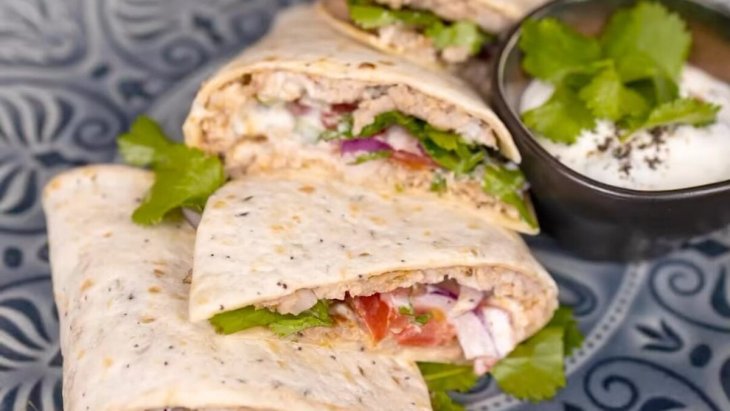 Как приготовить мясной лаваш за минуту