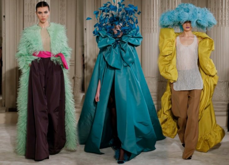Показ моды Valentino Haute Couture весна-лето 2019