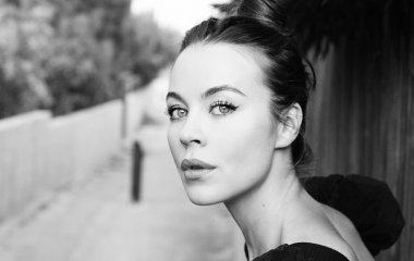 Наталья Водянова, Яна Рудковская и Дита фон Тиз на показе Ulyana Sergeenko в Париже