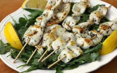 Фаршированные кальмары по-тайски