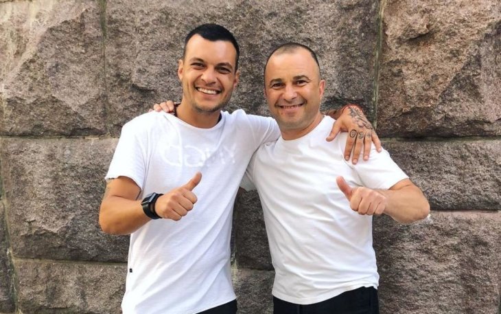 Виктор Павлик показал редкое фото со старшим сыном и взрослым внуком