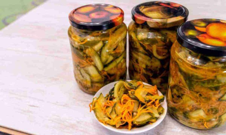 Огірки по-корейськи без моркви: рецепт закуски швидкого приготування