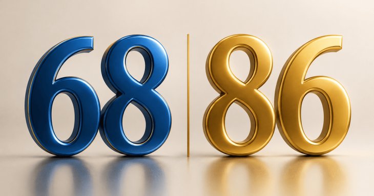 Лише найуважніші знайдуть 86 серед 68 за 10 секунд: перевірте себе