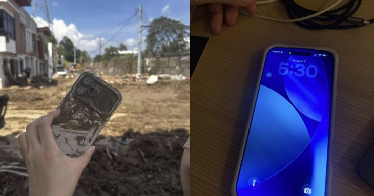 iPhone 17 три дні був у багнюці після тайфуну: те, що сталося потім, вразило всіх