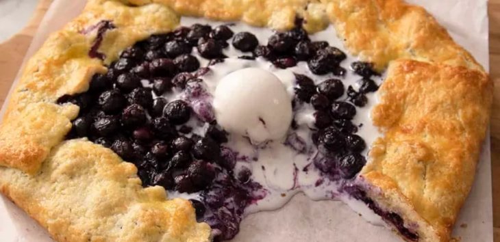 Бюджетная черничная галета: идеальный летний десерт