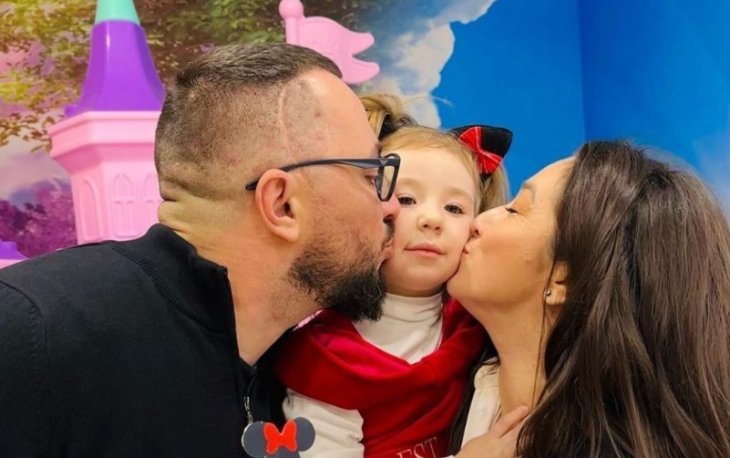 Наталка Карпа восхитила кадрами, как с мужем 4-летия дочери праздновала