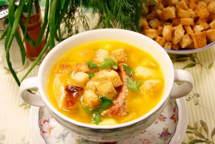 Как приготовить насыщенный и сытный гороховый суп из говядины?