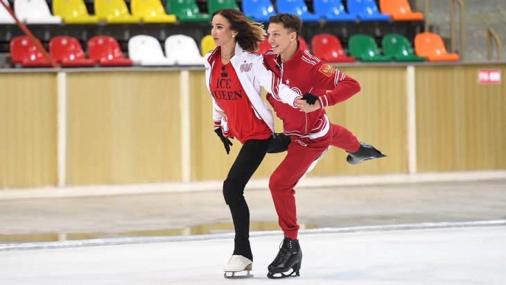 Дмитрий Соловьев рассказал, как ему работается с Ольгой Бузовой в шоу «Ледниковый период»