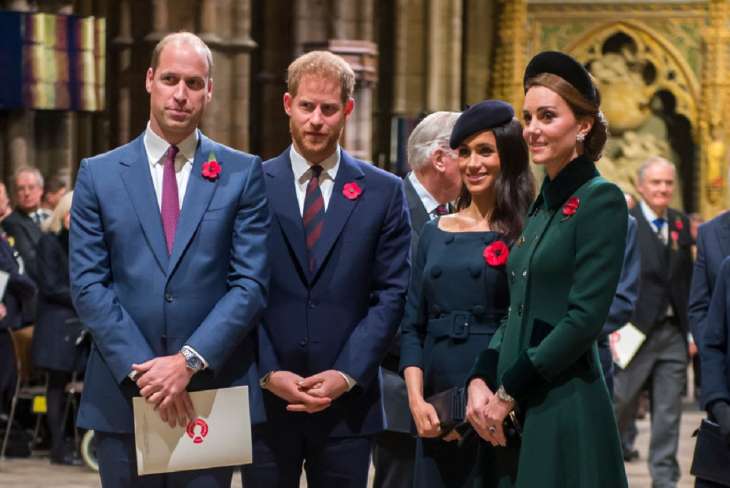 СМИ: принц Уильям и Кейт Миддлтон отговаривали принца Гарри от женитьбы на Меган Маркл