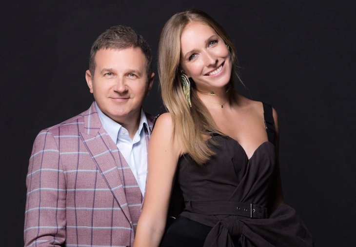 Катя Осадчая и Юрий Горбунов посетили модное шоу