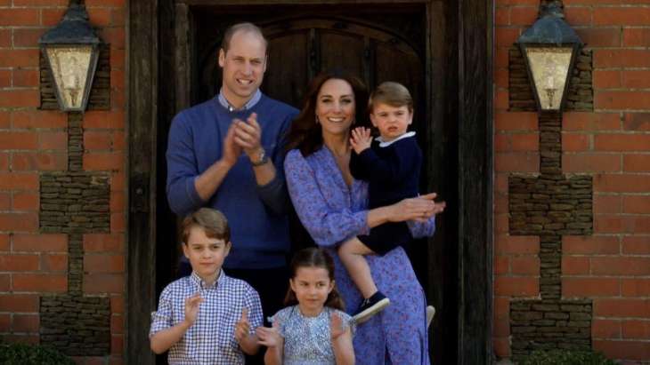 Кенсингтонский дворец поделился редким видео с принцем Джорджем, принцессой Шарлоттой и принцем Луи