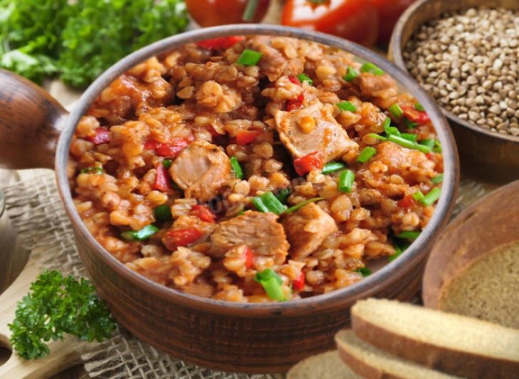 Варианты приготовления гречневой каши с мясом в мультиварке