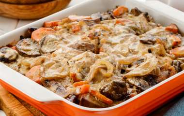 Пошированная спинка кролика