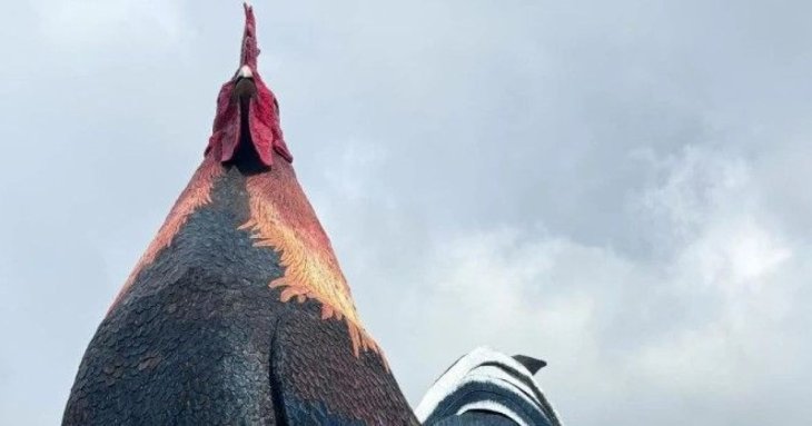 Найбільший у світі готель у формі півня: який вигляд має чудернацька будівля (фото)