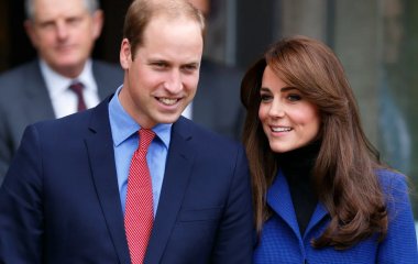Кейт Миддлтон, принц Уильям и их дети посетили футбольный матч