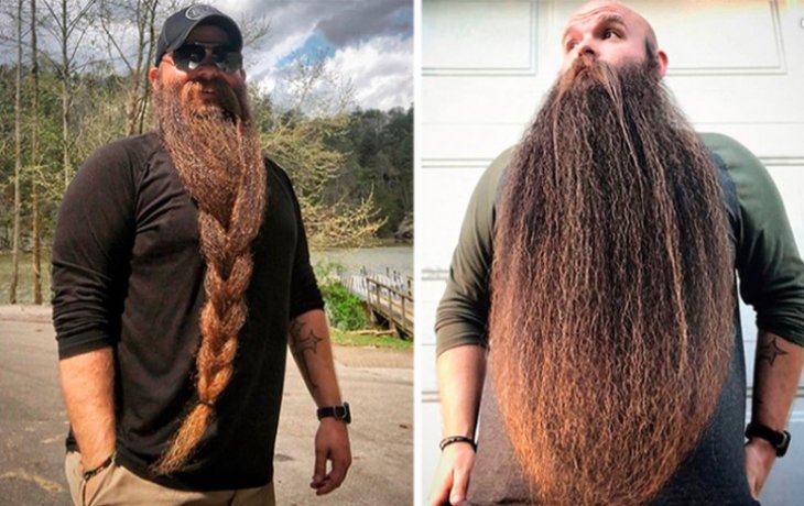 Американец стал звездой Сети из-за огромной бороды (ФОТО)