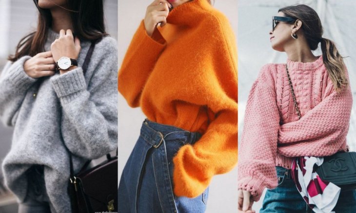 Модная женская трикотажная одежда для сезона осень-зима 2018-2019, фото