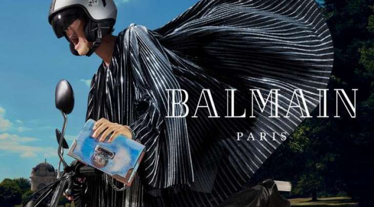 Рекламная кампания Balmain осень-зима 2018-2019, фото