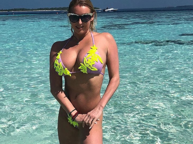 Анастасия Волочкова репетирует с Никитой Джигурдой