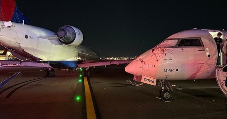 В аеропорту США зіткнулися два літаки: є постраждалий (фото)