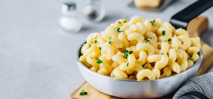 Паста с запеченной цветной капустой и сыром с голубой плесенью